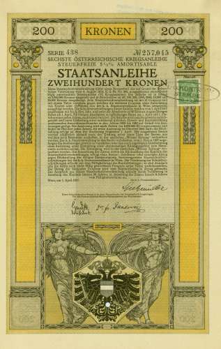 Österreich - 6. Kriegsanleihe