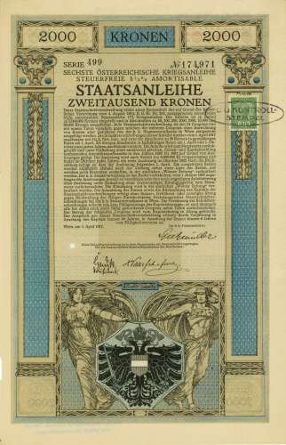 Österreich - 6. Kriegsanleihe