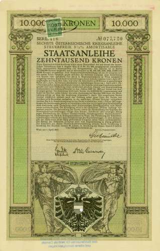 Österreich - 6. Kriegsanleihe