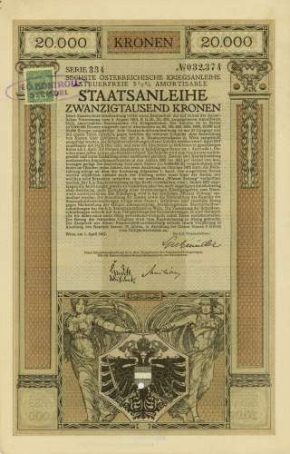 Österreich - 6. Kriegsanleihe