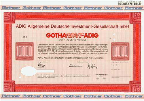 ADIG Allgemeine Deutsche Investment-Gesellschaft mbH