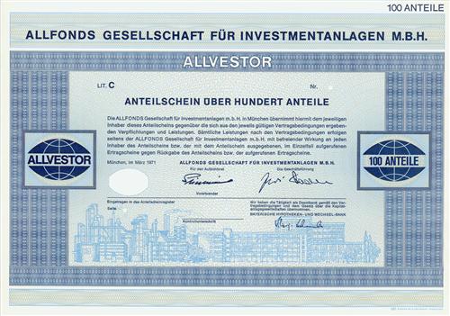 Allfonds Gesellschaft für Investmentanlagen mbH