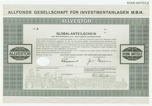 Allfonds Gesellschaft für Investmentanlagen mbH