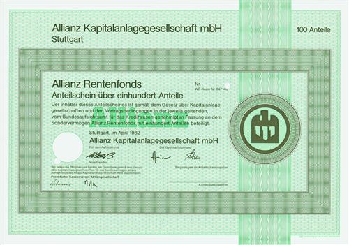 Allianz Kapitalanlagegesellschaft mbH
