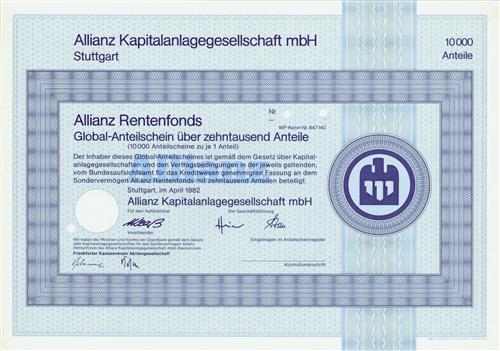 Allianz Kapitalanlagegesellschaft mbH