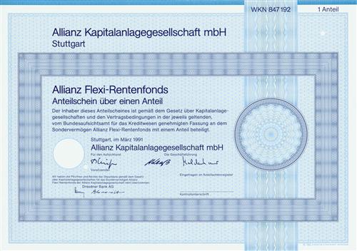 Allianz Kapitalanlagegesellschaft mbH