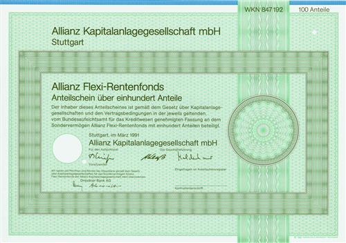 Allianz Kapitalanlagegesellschaft mbH
