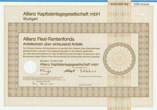 Allianz Kapitalanlagegesellschaft mbH