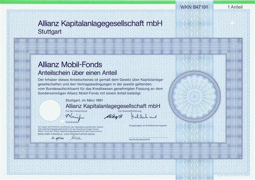 Allianz Kapitalanlagegesellschaft mbH
