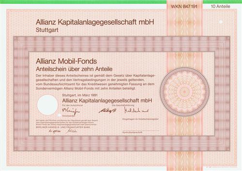 Allianz Kapitalanlagegesellschaft mbH