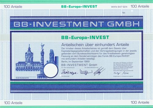 BB-INVESTMENT GmbH