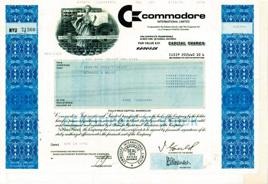 Commodore International Limited