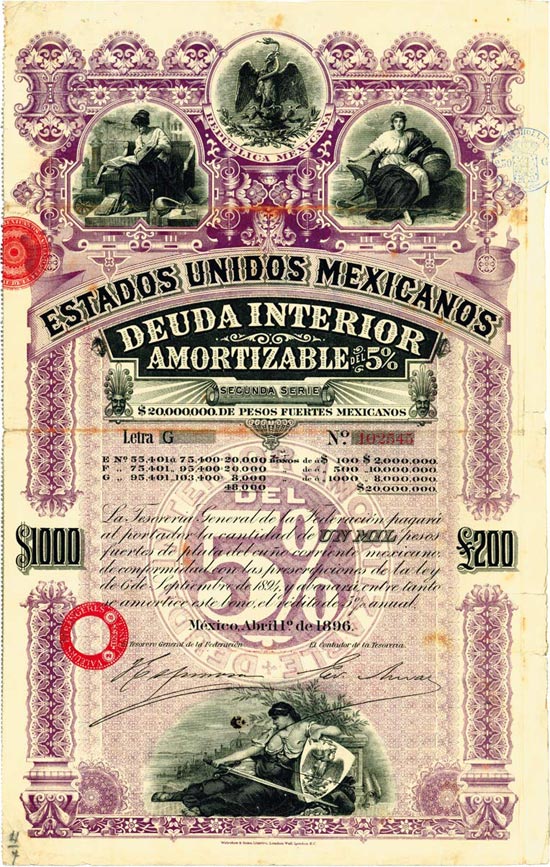 Estados Unidos Mexicanos (Vereinigte Staaten von Mexiko)