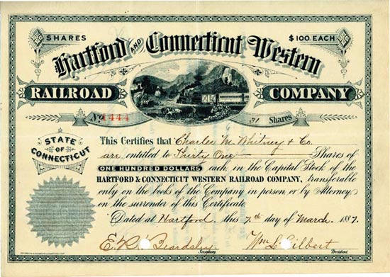 Hartford and Connecticut Western Railroad Company