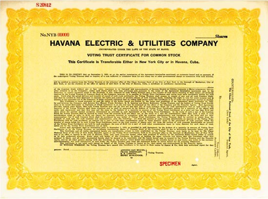 Havana Electric & Utilities Company