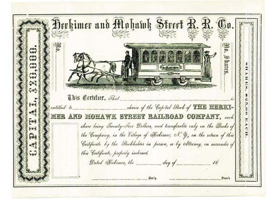 Herkimer & Mohawk Street Railroad