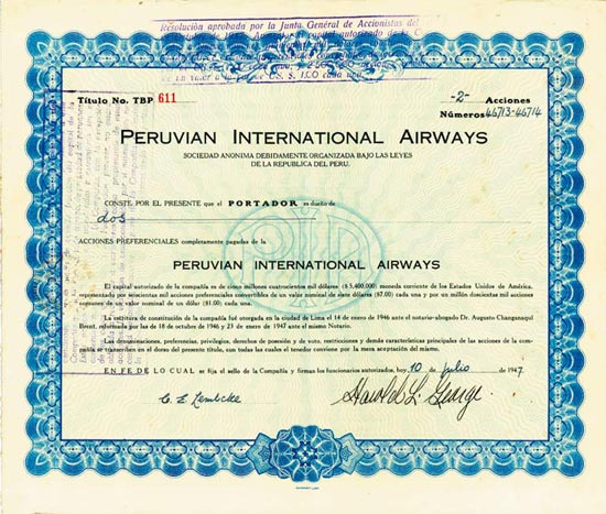 Peruvian International Airways