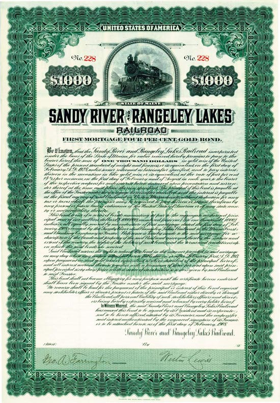 Sandy River & Rangeley Lakes Railroad