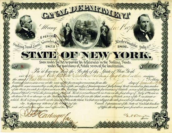 State of New York - Canal Department