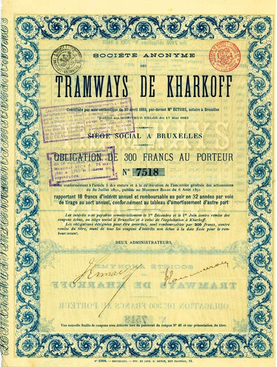 Société Anonyme des Tramways de Kharkoff
