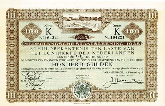 Nederlandsche Staatsleening 1938