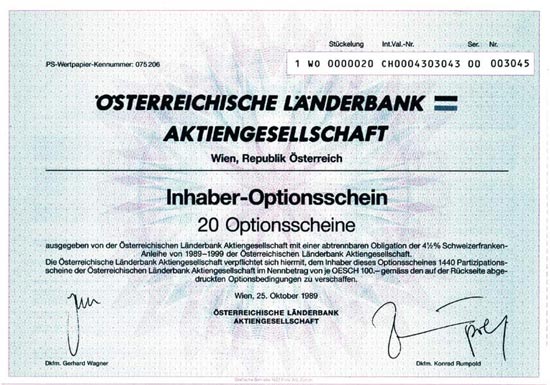 Österreichische Länderbank AG