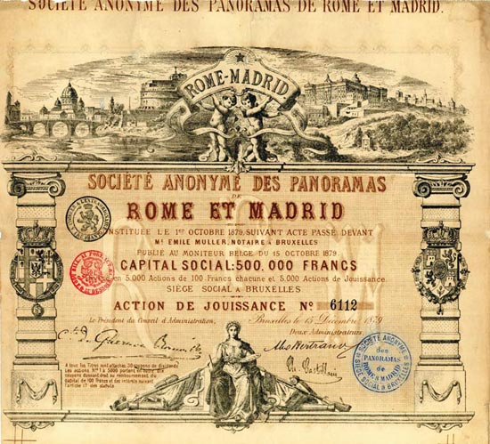 Société Anonyme des Panoramas de Rome et Madrid