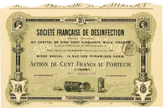 Société Française de Désinfection Société Anonyme