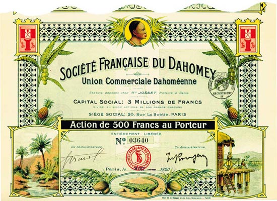 Société Française du Dahomey 