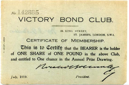 Victory Bond Club