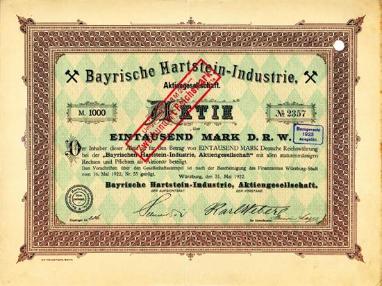 Bayrische Hartstein-Industrie AG 