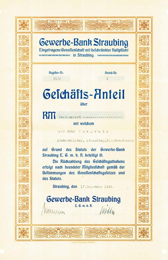 Gewerbe-Bank Straubing eGmbH