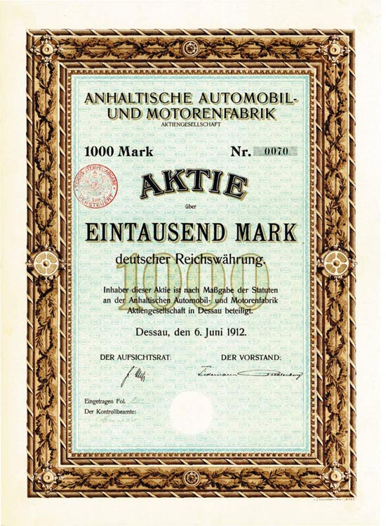 Anhaltische Automobil- und Motorenfabrik AG