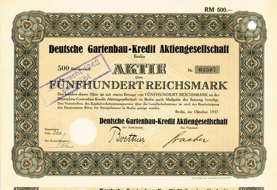 Deutsche Gartenbau-Kredit AG