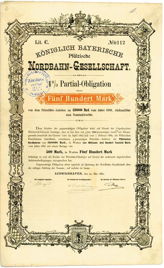 Königlich Bayerische Pfälzische Nordbahn-Gesellschaft