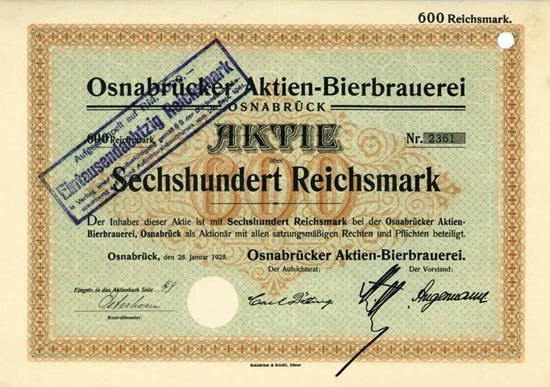 Osnabrücker Aktien-Bierbrauerei