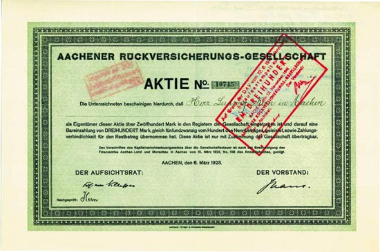 Aachener Rückversicherungs-Gesellschaft