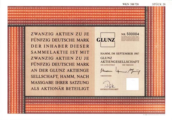 GLUNZ AG
