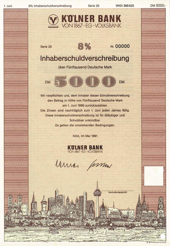 Kölner Bank von 1867 EG Volksbank