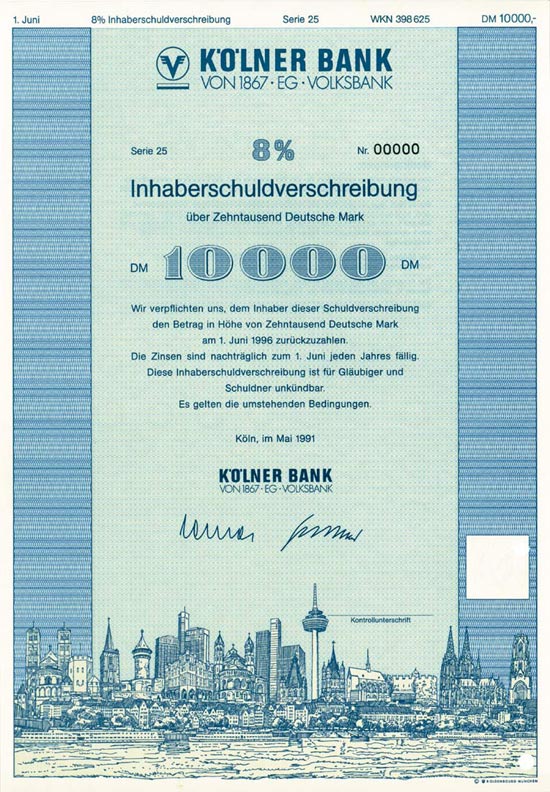 Kölner Bank von 1867 EG Volksbank