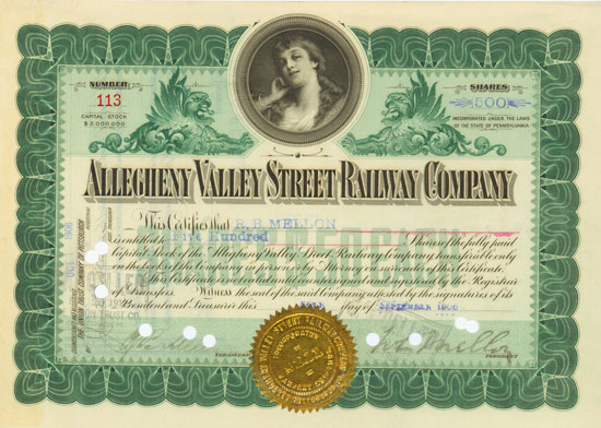 Allegheny Valley Street Railway Company