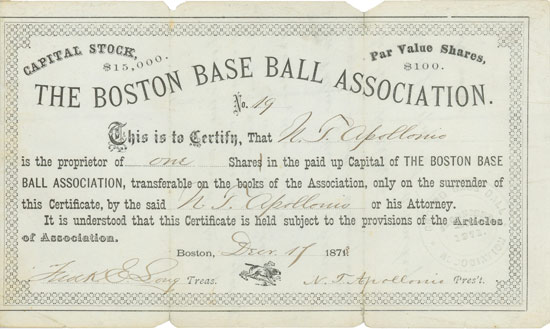 Boston Base Ball Association