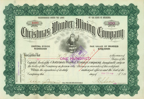 Christmas Wonder Mining Company