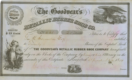 Goodyear's Metallic Rubber Shoe Co.