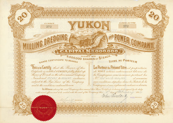 Yukon Milling, Dredging & Power Company