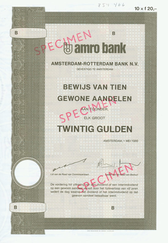 amro bank Amsterdam-Rotterdam Bank N. V.