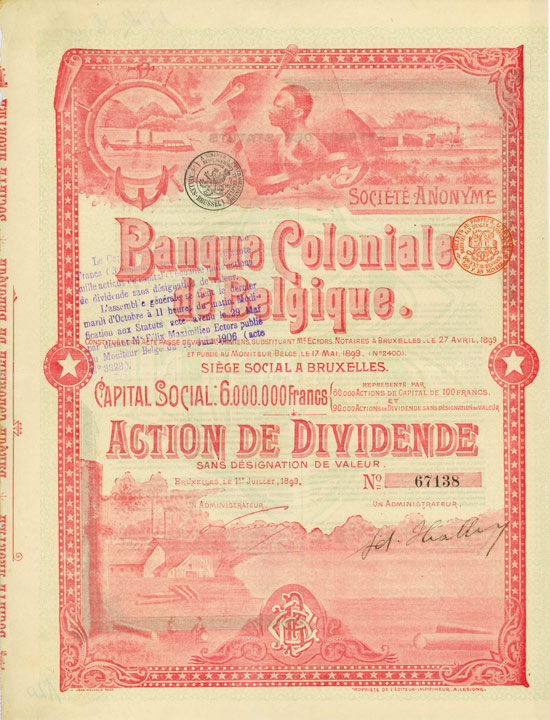 Banque Coloniale de Belgique S. A.