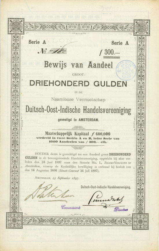 Duitsch-Oost-Indische Handelsvereeniging 