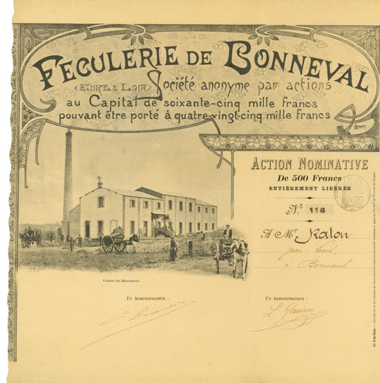 Feculerie de Bonneval (Eure & Loir)