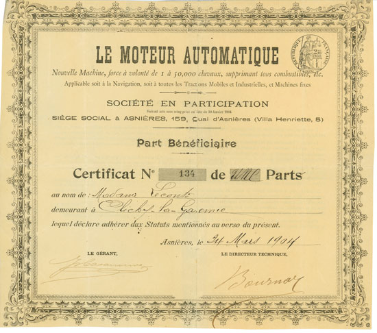 Le Moteur Automatique